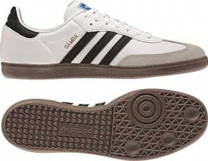 ADIDAS Samba Classic Wei�/Schwarz 