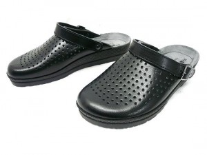 Rohde Clogs Klinikschuhe Herren Schwarz